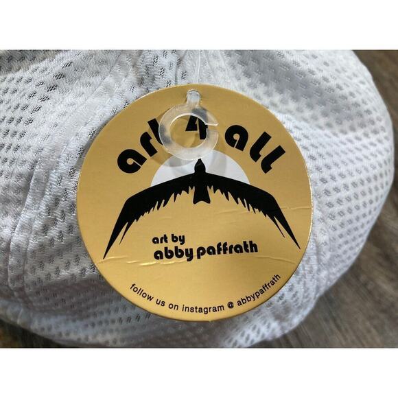 New Abby Paffrath Art 4 All Mountain Sunset Trucker Hat Adj. Mesh Snap Back Cap - Picture 10 of 11